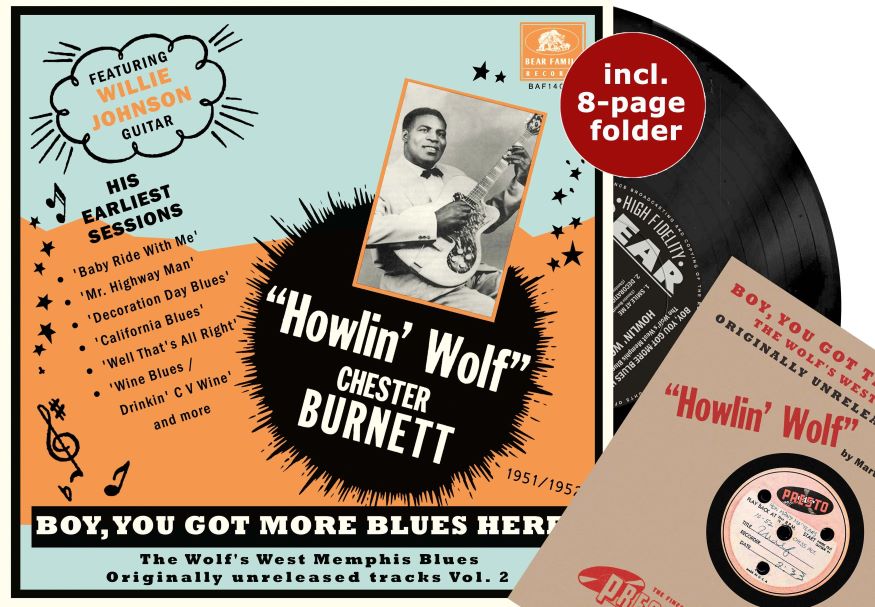 Howlin' Wolf - Boy, You Got The Blues There Vol 2(10 Inch 45rpm)